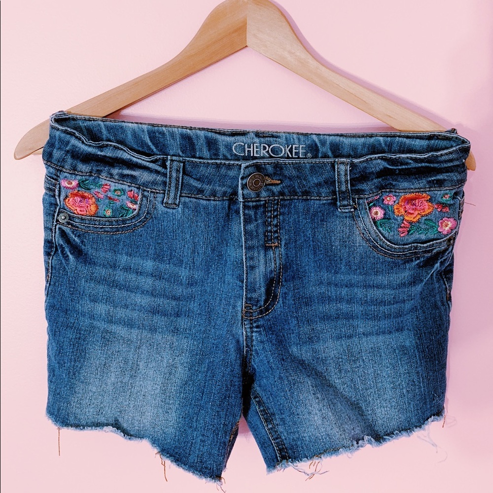 Denim Cutoff Shorts